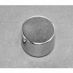 DX08DIA Neodymium Disc Magnet, 1" dia. x 1/2" thick