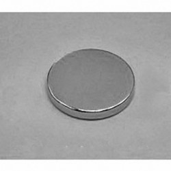 DX22 Neodymium Disc Magnet, 1 1/8" dia. x 1/8" thick