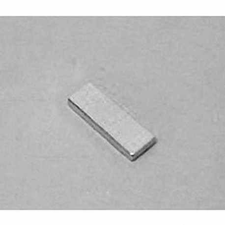 BC41 Neodymium Block Magnet, 3/4" x 1/4" x 1/16" thick