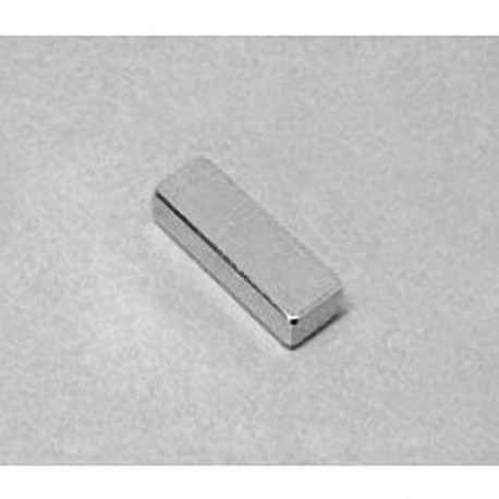 BC42 Neodymium Block Magnet, 3/4" x 1/4" x 1/8" thick