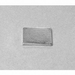 BC81 Neodymium Block Magnet, 3/4" x 1/2" x 1/16" thick