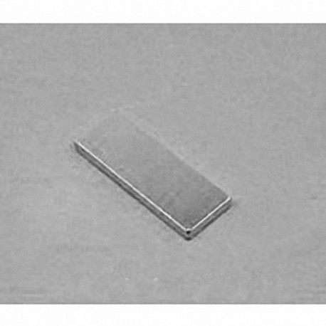 BX061 Neodymium Block Magnet, 1" x 3/8" x 1/16" thick
