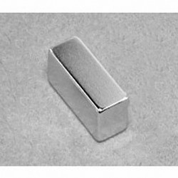 BX066 Neodymium Block Magnet, 1" x 3/8" x 3/8" thick