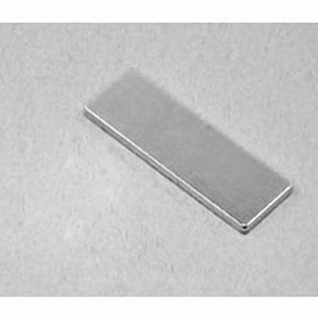 BX881 Neodymium Block Magnet, 1 1/2" x 1/2" x 1/8" thick