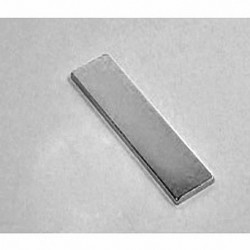 BY081 Neodymium Block Magnet, 2" x 1/2" x 1/8" thick