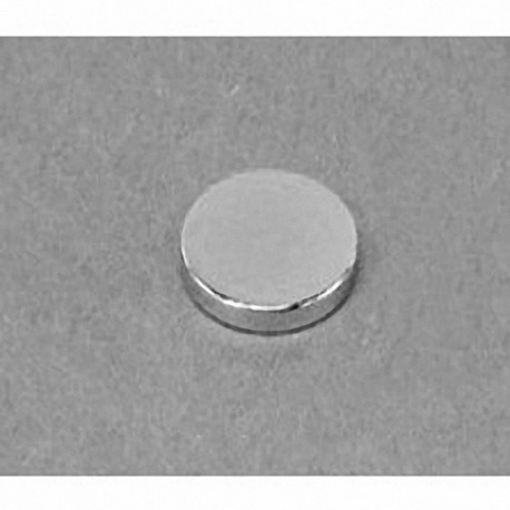DAH1 Neodymium Disc Magnet, 5/8" dia. x 1/10" thick