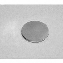 DE01 Neodymium Disc Magnet, 7/8" dia. x 1/32" thick