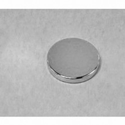 DE03 Neodymium Disc Magnet, 7/8" dia. x 3/32" thick