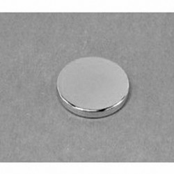 DEH1 Neodymium Disc Magnet, 7/8" dia. x 1/10" thick