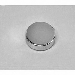 DE3 Neodymium Disc Magnet, 7/8" dia. x 3/16" thick