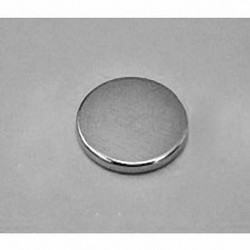 DF03 Neodymium Disc Magnet, 15/16" dia. x 3/32" thick