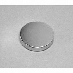 DF2 Neodymium Disc Magnet, 15/16" dia. x 1/8" thick