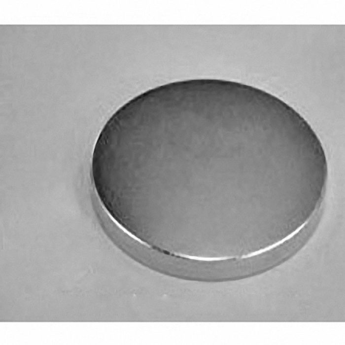 DY84 Neodymium Disc Magnet, 2 1/2" dia. x 1/4" thick