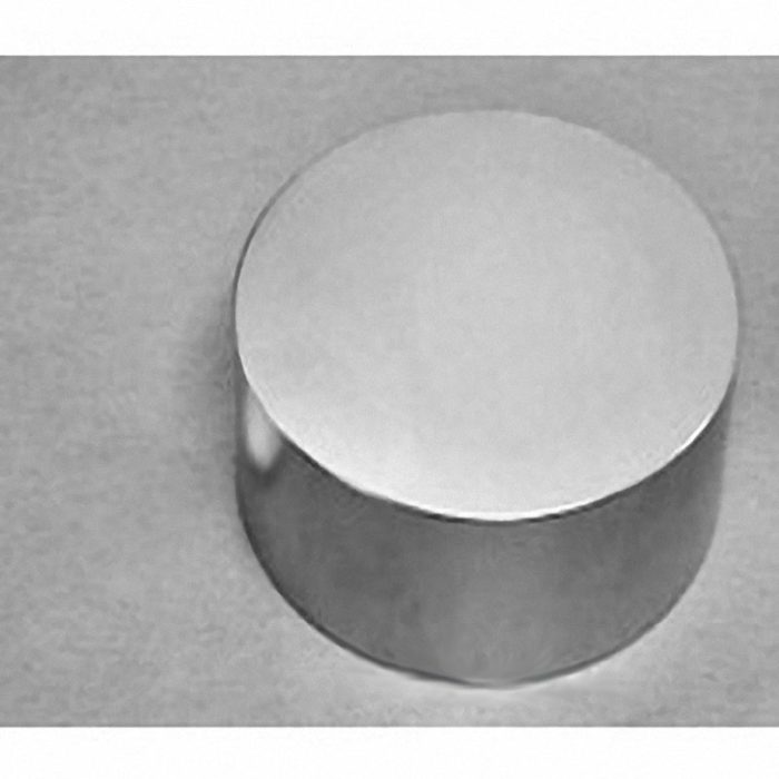 DY8X0-N52 Neodymium Disc Magnet, 2 1/2" dia. x 1" thick