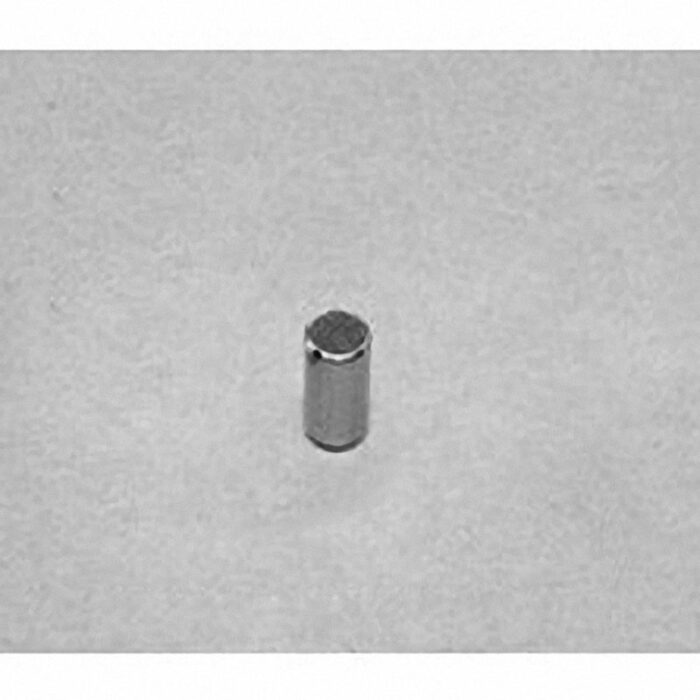 D2H2 Neodymium Cylinder Magnet, 1/8" dia. x 2/10" thick