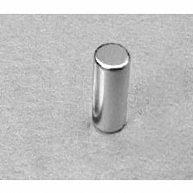 D48 Neodymium Cylinder Magnet, 1/4" dia. x 1/2" thick