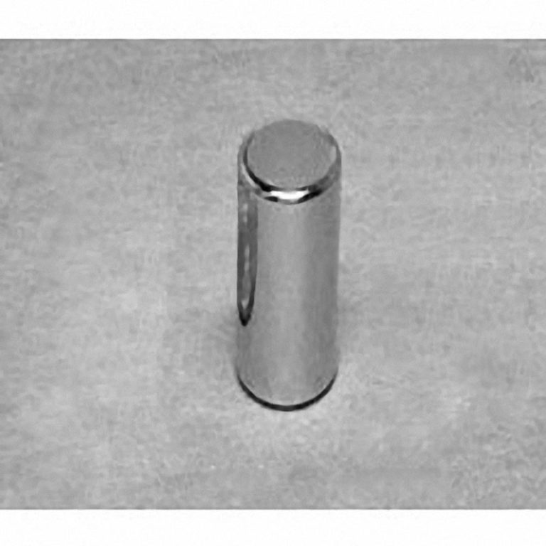 D4A Neodymium Cylinder Magnet, 1/4" dia. x 5/8" thick