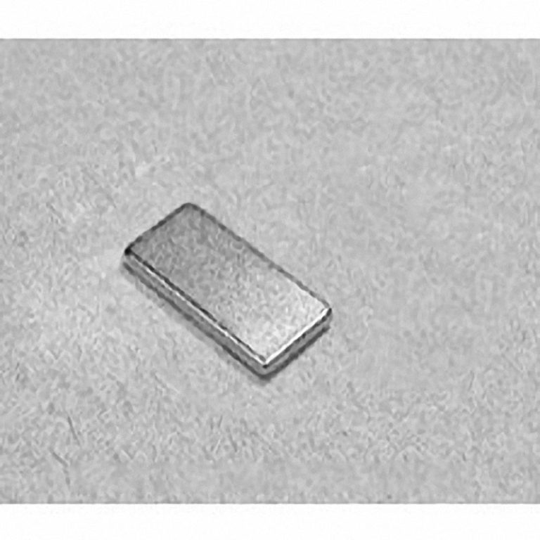 BC61 Neodymium Block Magnet, 3/4" x 3/8" x 1/16" thick