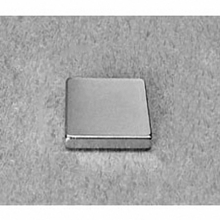 BCC2 Neodymium Block Magnet, 3/4" x 3/4" x 1/8" thick