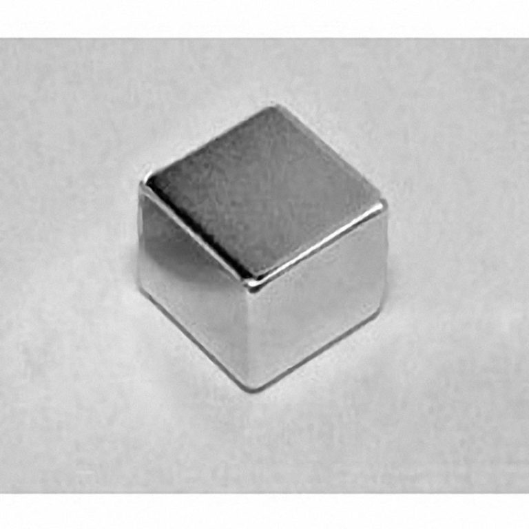 BCC8-N52 Neodymium Block Magnet, 3/4" x 3/4" x 1/2" thick