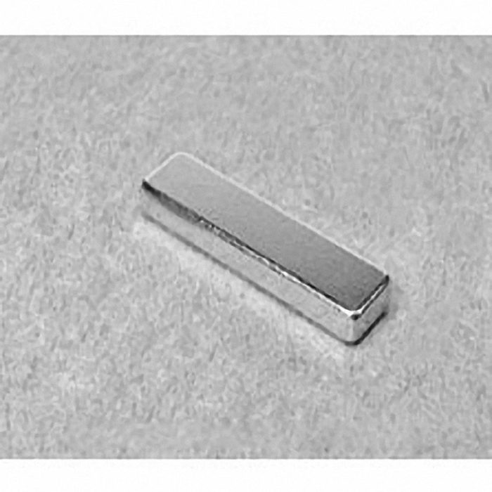 BX042 Neodymium Block Magnet, 1" x 1/4" x 1/8" thick