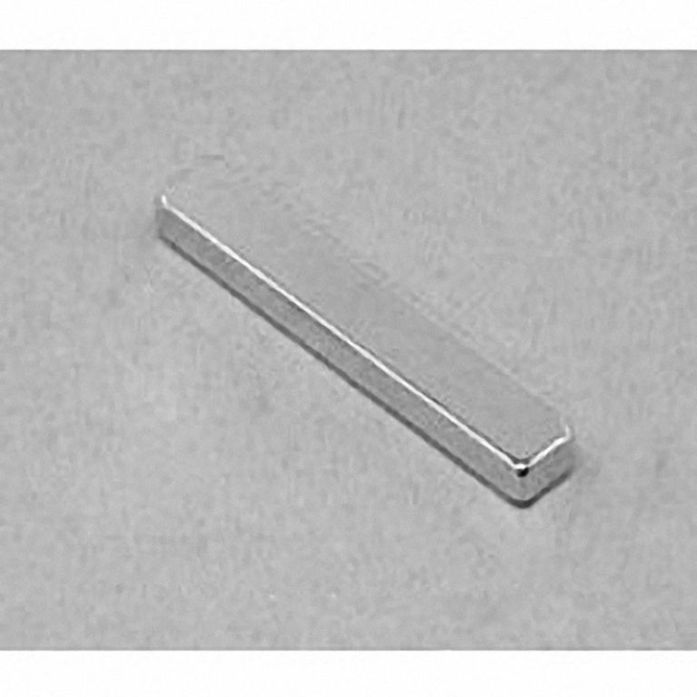 BX842 Neodymium Block Magnet, 1 1/2" x 1/4" x 1/4" thick