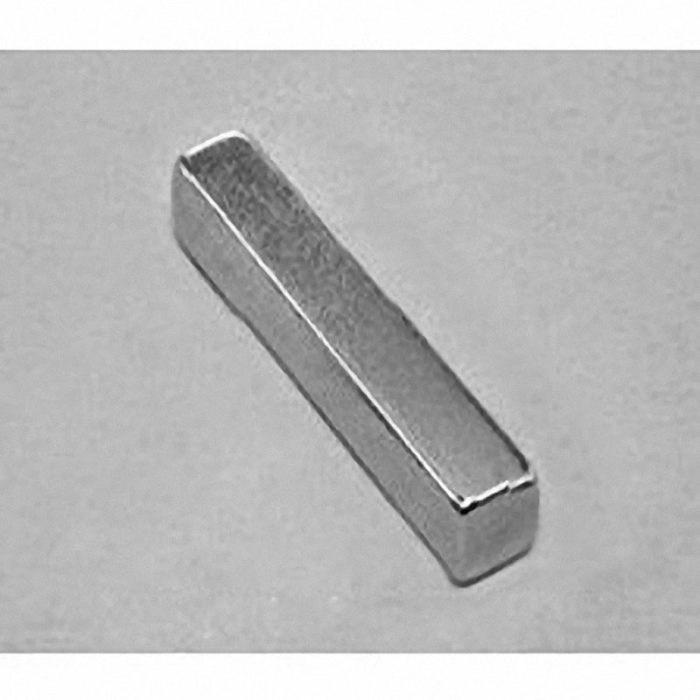 BX844 Neodymium Block Magnet, 1 1/2" x 1/2" x 1/16" thick