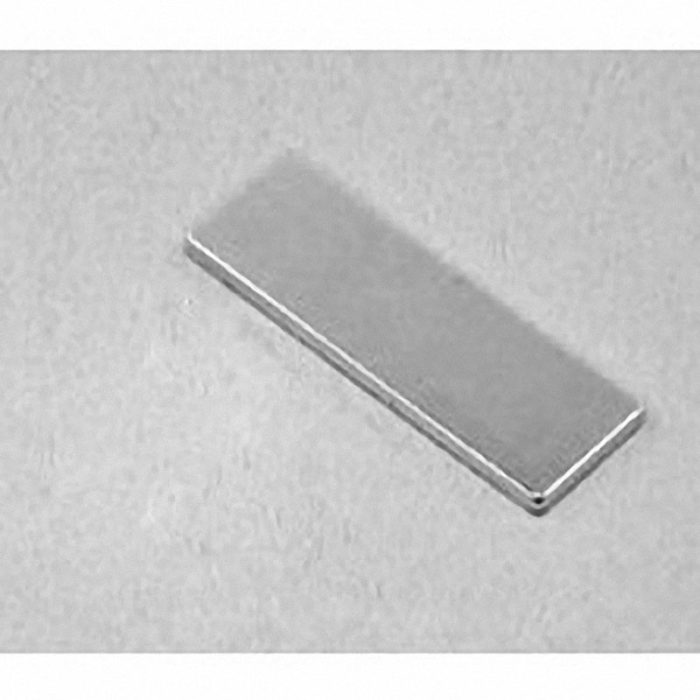 BX881 Neodymium Block Magnet, 1 1/2" x 1/2" x 1/8" thick