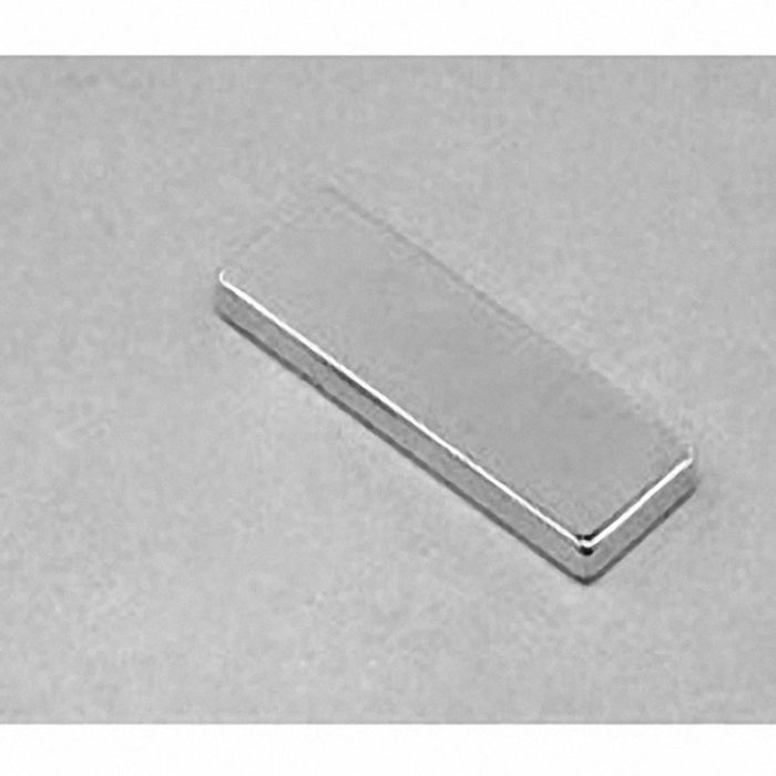 BX882 Neodymium Block Magnet, 1 1/2" x 1/2" x 1/8" thick