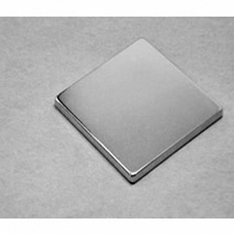 BX8X82 Neodymium Block Magnet, 1 1/2" x 1 1/2" x 1/4" thick