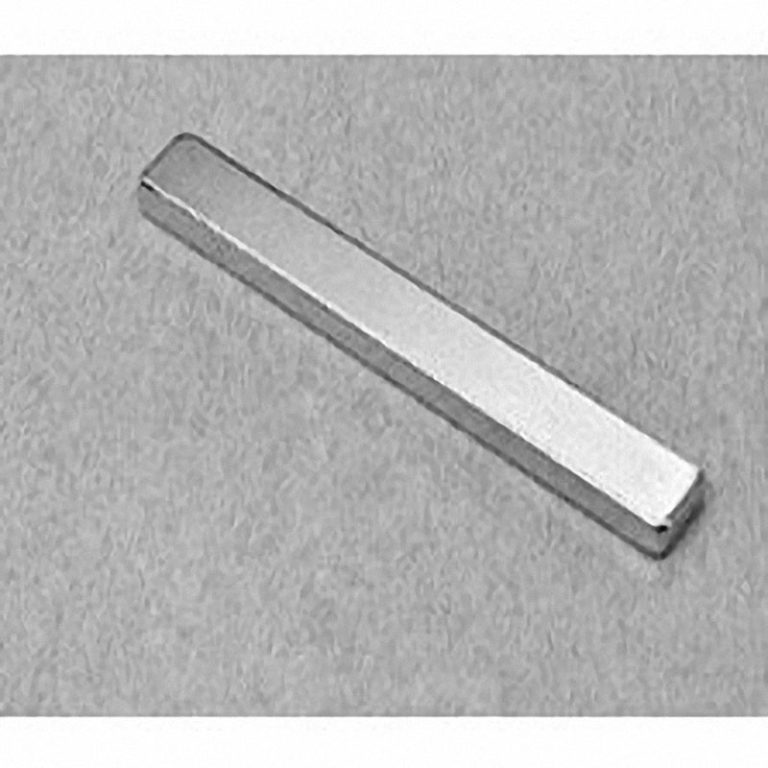 BY042SH Neodymium Block Magnet, 2" x 1/4" x 1/8" thick