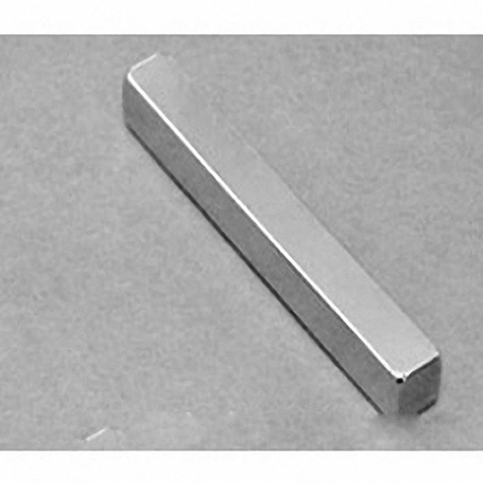 BY044 Neodymium Block Magnet, 2" x 3/8" x 1/16" thick