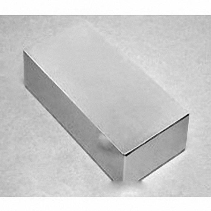 BZ0X8C-N52 Neodymium Block Magnet, 3" x 2" x 1/2" thick