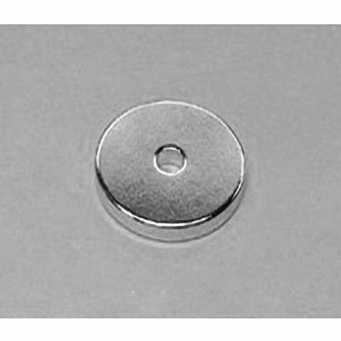 RX032 Neodymium Ring Magnet, 1" od x 3/16" id x 1/8" thick