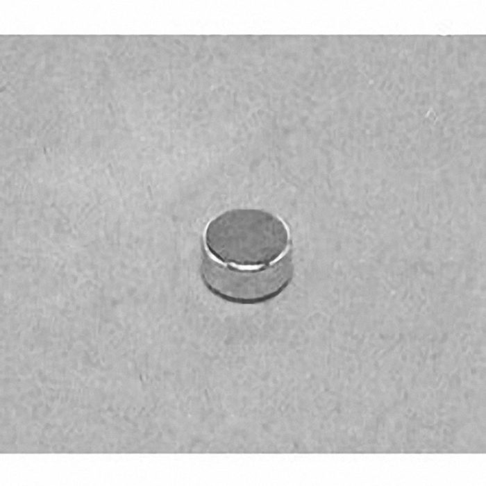 D4H1 Neodymium Disc Magnet, 1/4" dia. x 1/10" thick