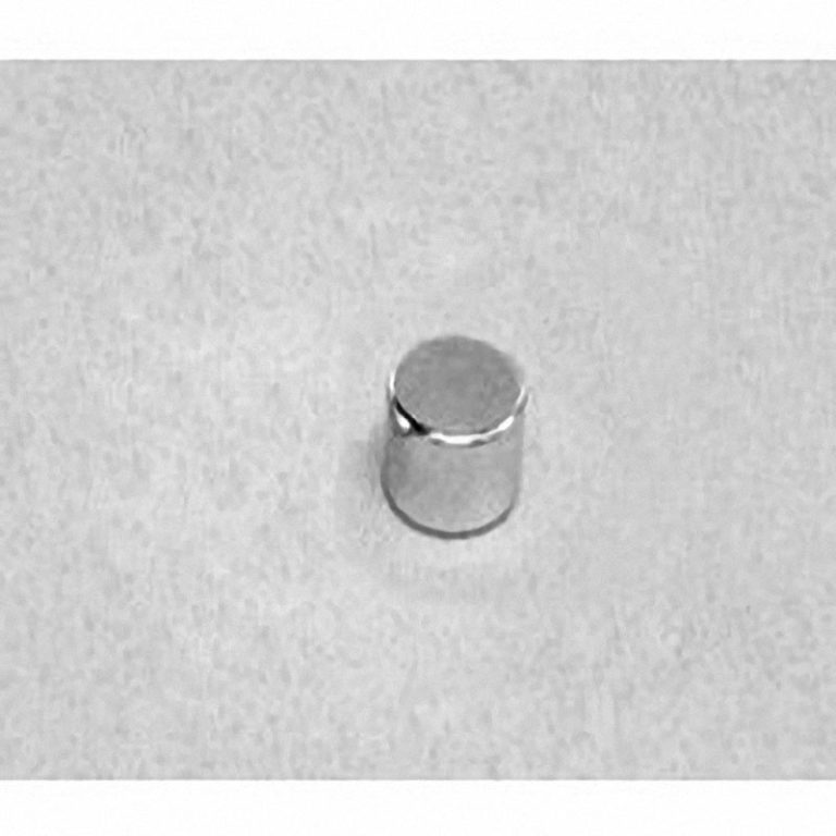 D4H2 Neodymium Disc Magnet, 1/4" dia. x 2/10" thick