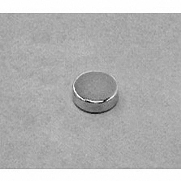 D6H1 Neodymium Disc Magnet, 3/8" dia. x 1/10" thick