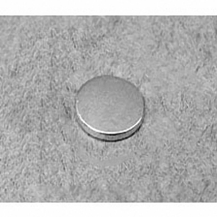 D81 Neodymium Disc Magnet, 1/2" dia. x 1/16" thick