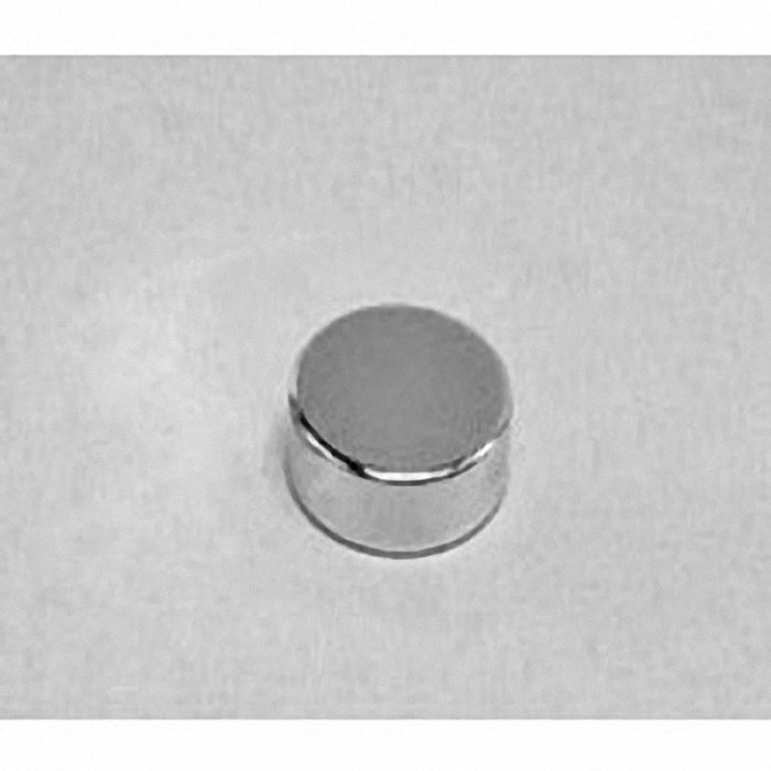 D8H2 Neodymium Disc Magnet, 1/2" dia. x 2/10" thick