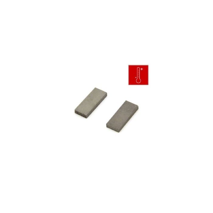 25 x 10 x 3mm thick Samarium Cobalt Block Magnet