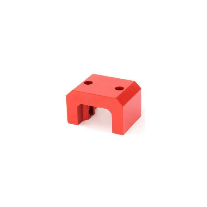 Extra Large Red Alnico Horseshoe Magnet